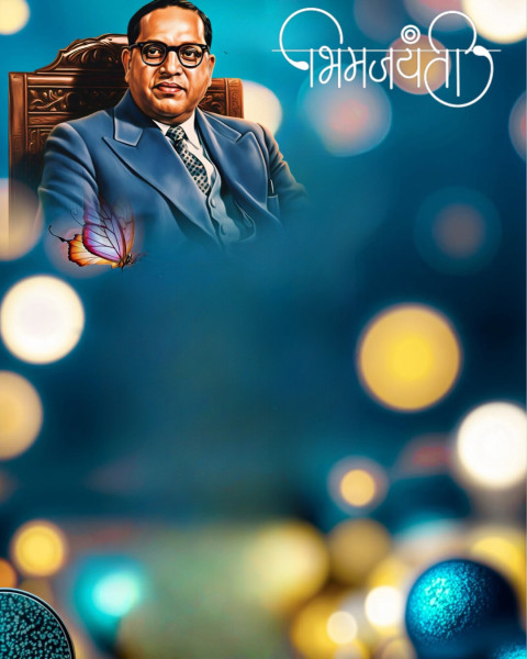 100 Babasaheb Ambedkar Editing Background