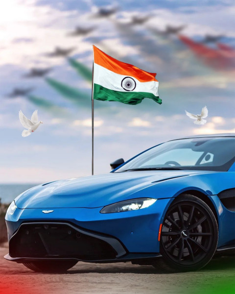 15 August Editing Background Tiranga Flag   Picsart Independence Day