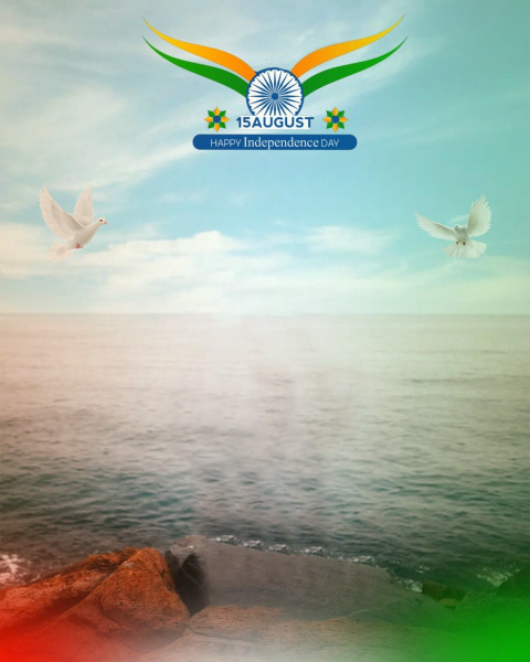 15 August Editing Background Tiranga Flag   Picsart Independence Day Pic