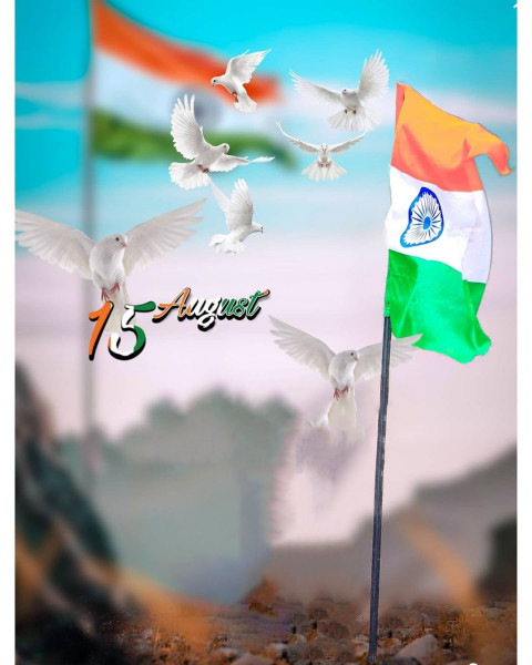 15 August Tiranga Background For Picsart Cb Edit