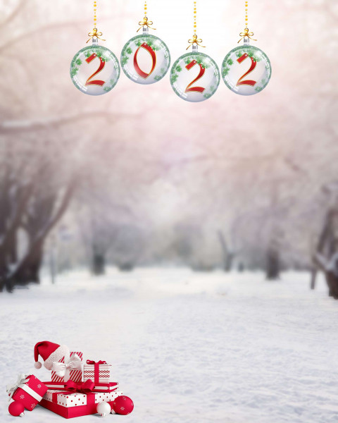 2022 New Year HD Background PicsArt CB Editing