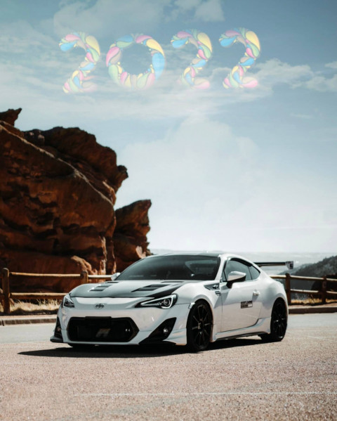 2022 New Year With Car Editing Background Hd For Photoshop