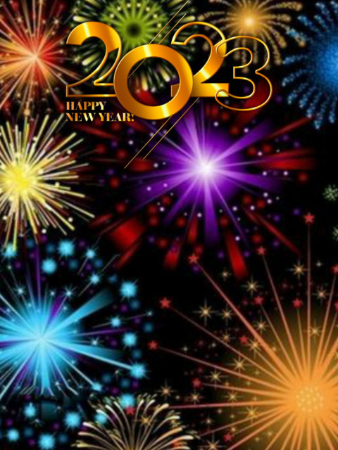 2023 Happy New Year CB Editing Background Full HD