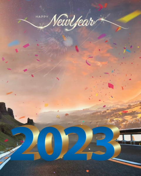 2023 Happy New Year HD Background Images