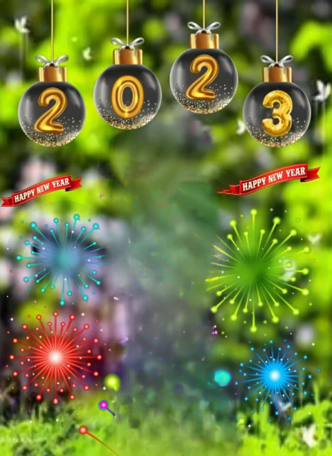 2023 New Year CB Photo Editing Nature Background Full HD