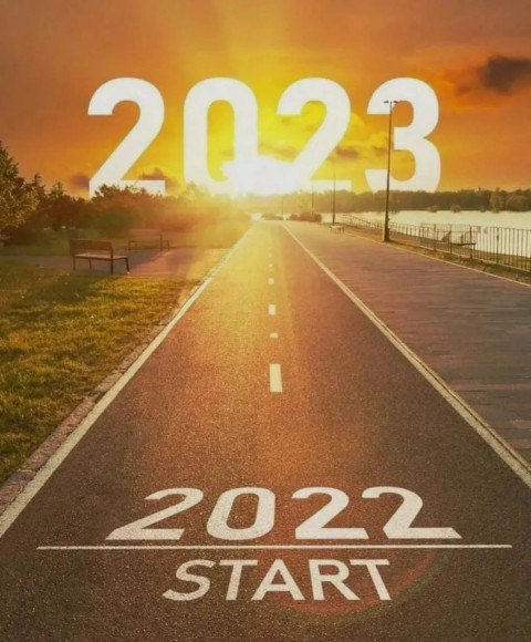 2023 New Year CB Photo Editing Road Background Full HD