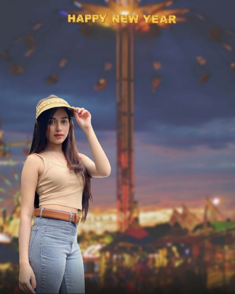 2025 New Year HD Background For CB Photo Editing