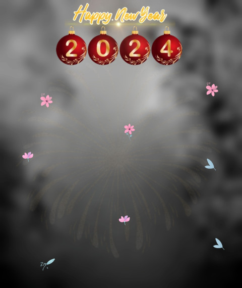 2024 Happy New Year Background New Year Full Hd