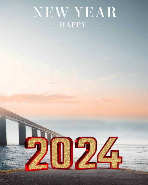 2024 New Year Editing Background CB Photo For Picsart
