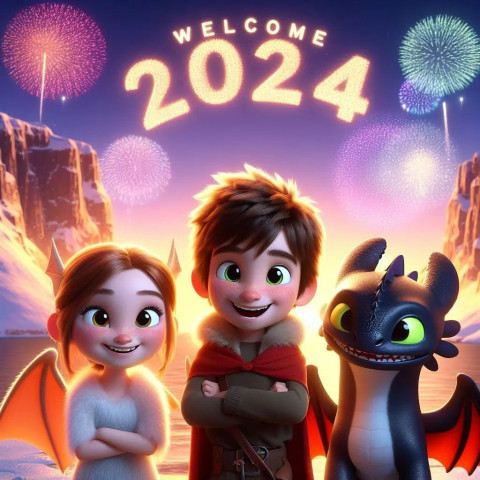 2024 New Year Wishse Images For Whatsapp Status And Profile Pic