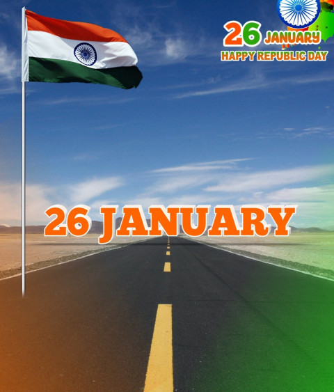 26 January India Tiranga Background HD For CB Editing Images