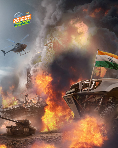 26 January Republic Day CB Editing Background