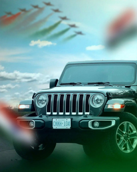 26th January Republic Day Photo Editing Background For Picsart & CB Car