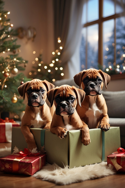 A Ultrarealistic Picture of three Very Dog Wallpaper Download