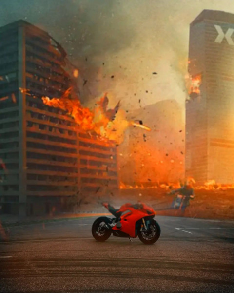 Action Fire Movie Poster Background CB For New Editing Images