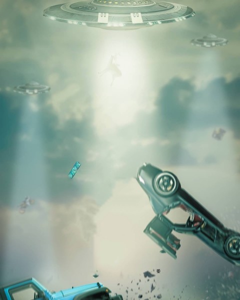 Adventure Poster Photo Editing Background