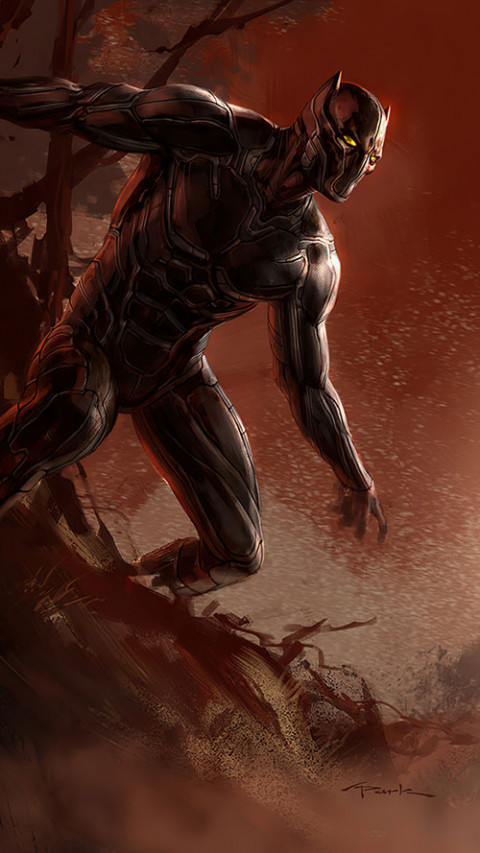 Android Home Screen Black Panther Photos Full HD Wallpapers Images