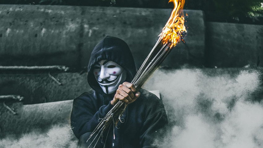 Anonymous Background For Computer Wallpaper HD