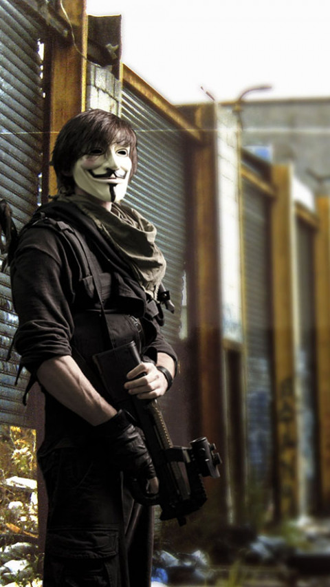Anonymous Mobile Screen Wallpapers Full HD Photos Dp