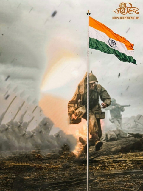 Army 26 January Republic Day Photoshop Editing Background