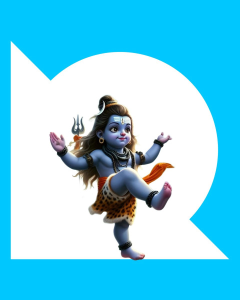 Bal Mahadev banner background download Free 4k