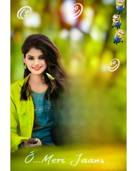 Beautiful Girl CB Photo Editing Background HD