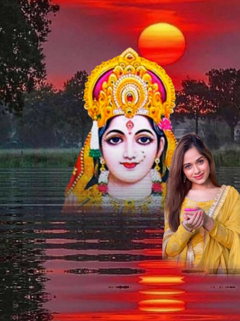 Best Chhathi Maiya Editing Background Free With Girls