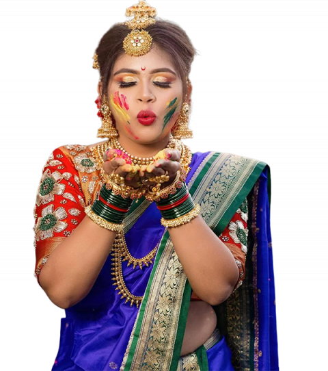 Best Holi Colorful Girl PNG Images Download New