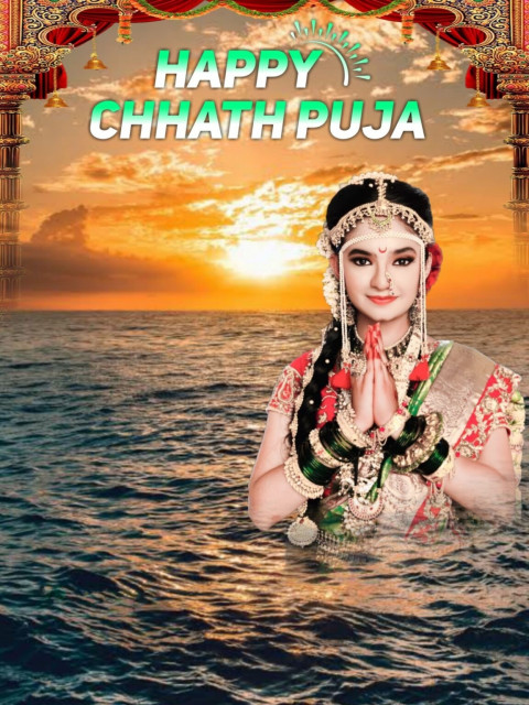 Best Jay Chhath Maiya Cb Background Full HD With Girls