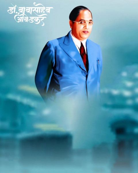 Bhim Rao Ambedkar Jayanti Editing Background HD