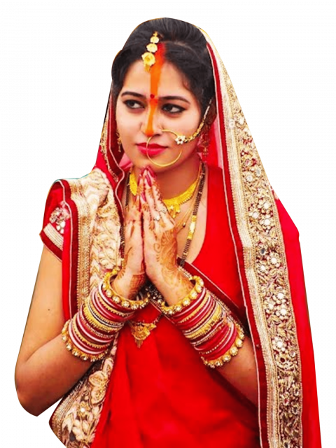 Cover Photo of Happy Chhath Girl Png Images