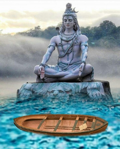 Bholenath Shivratri Photo Editing Background