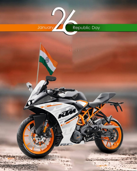 Bike 26 January Republic Day Editing Background For Photoshop HD
