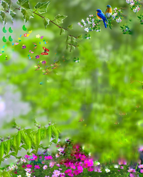 Birds Snapseed HD Background For Photoshop Photo Editing