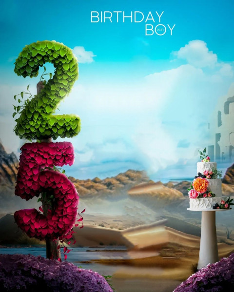 Birthday Boy Rdx Editor New Background For Photo Editing