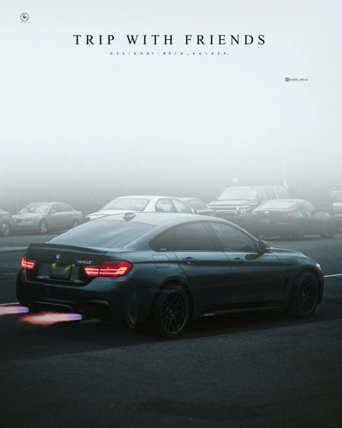 Black Car Photo Editing New Background Download HD