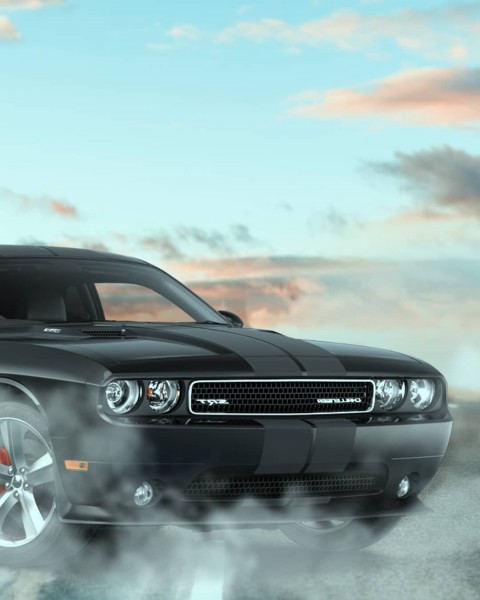 Black Car With Smoke Picsart Background New