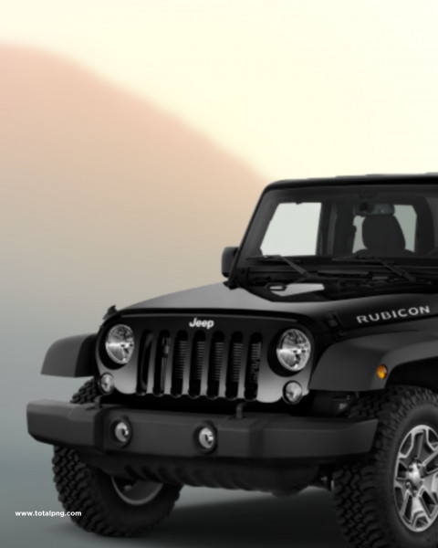 Black Jeep CB PicsArt Full HD Background Download