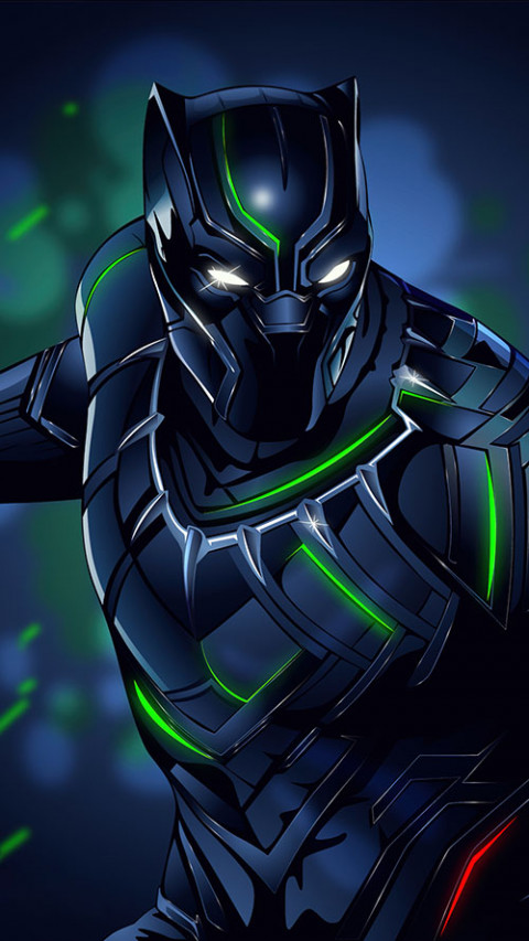 Black Panther Mobile Home Screen Wallpaper HD Pictures Dp