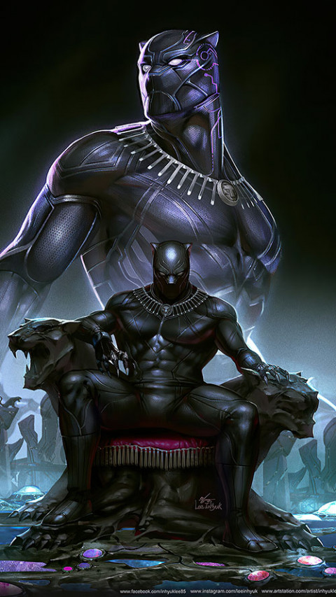 Black Panther Wallpaper For Mobile Screen Pictures HD