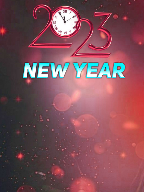 Blur 2023 Happy New Year Fireworks CB Editing HD Background