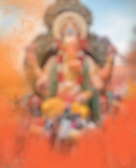 Blur Ganesh Chaturthi Editing Background Full HD