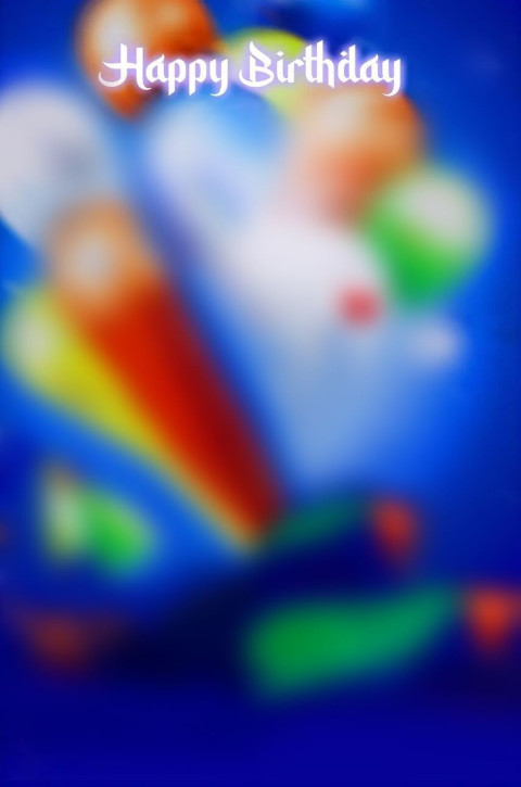 Blur Photoshop Editing happy birthday images CB Background Download