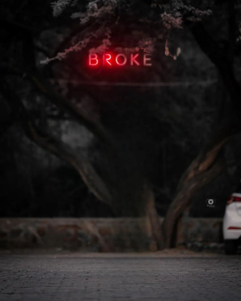Broken Photoshop HD Background Download For Editing