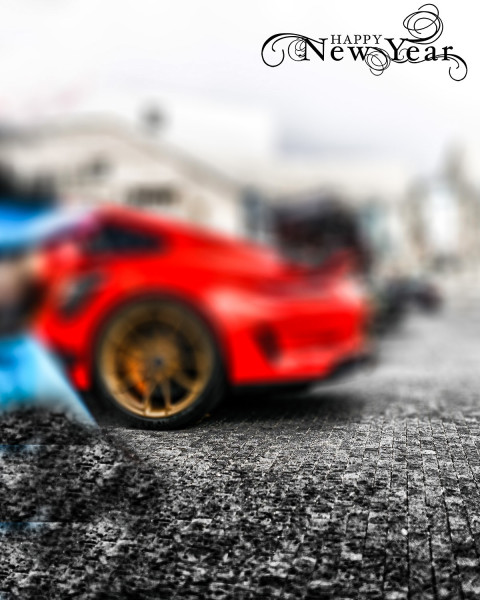 Car Blur 2025 Happy New Year Backgrounds HD Images