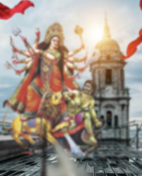 Cb Durga Puja Background Full HD For Photoshop Editing