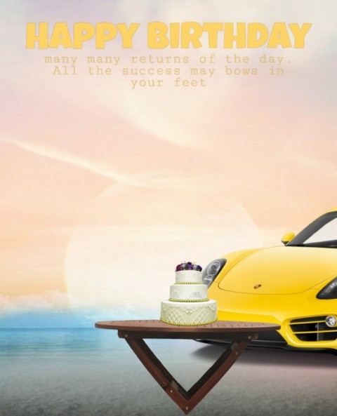Cb Edit Happy Birthday Background HD