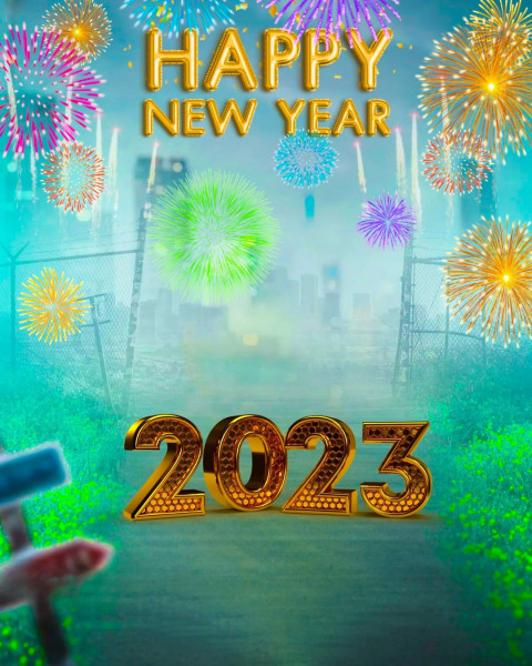 CB Photo Editing Background 2023 For Happy New Year Images