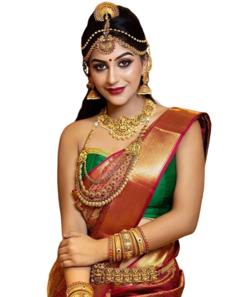 CB Photo Editing Cute Girl Png In Saree Transparent Background HD