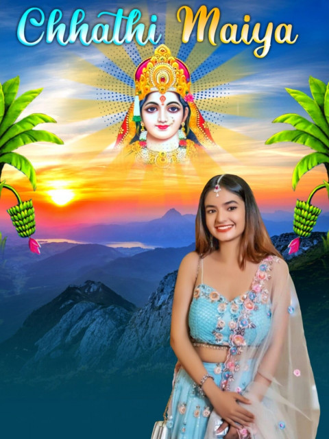 Chhath Puja CB Background for PicsArt Girls Editing